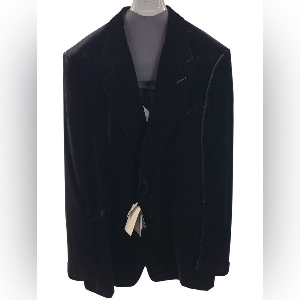 ✨ NWT ✨ Tom Ford Classic Black Velvet Blazer